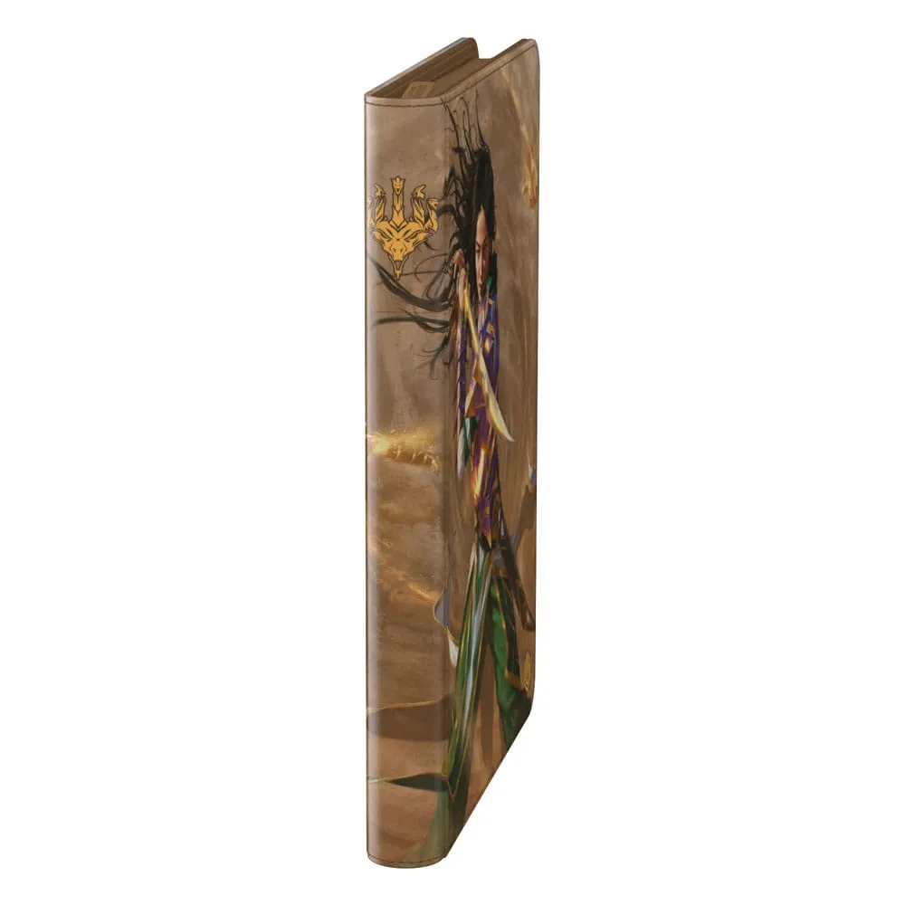 Ultimate Guard Zipfolio 18-Pocket Xenoskin (360 double-sleeved cards) Magic: The Gathering "Tarkir: Dragonstorm" - Descendant of Storms